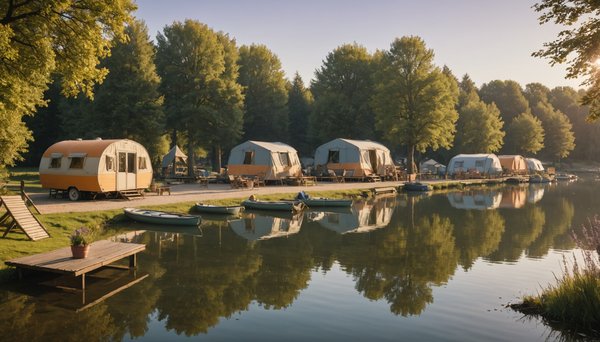 Ultime sélection des meilleurs campings en bord de lac de France