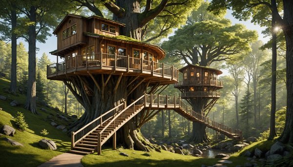 Sélection des meilleures cabanes dans les arbres